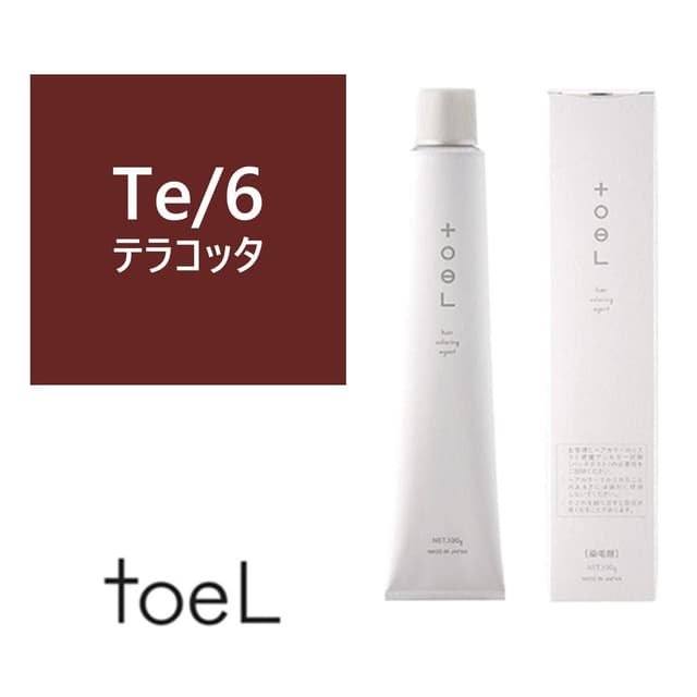 トエルカラー Te/6(テラコッタ6)100g《ファッションカラー》【医薬部外品】 1
