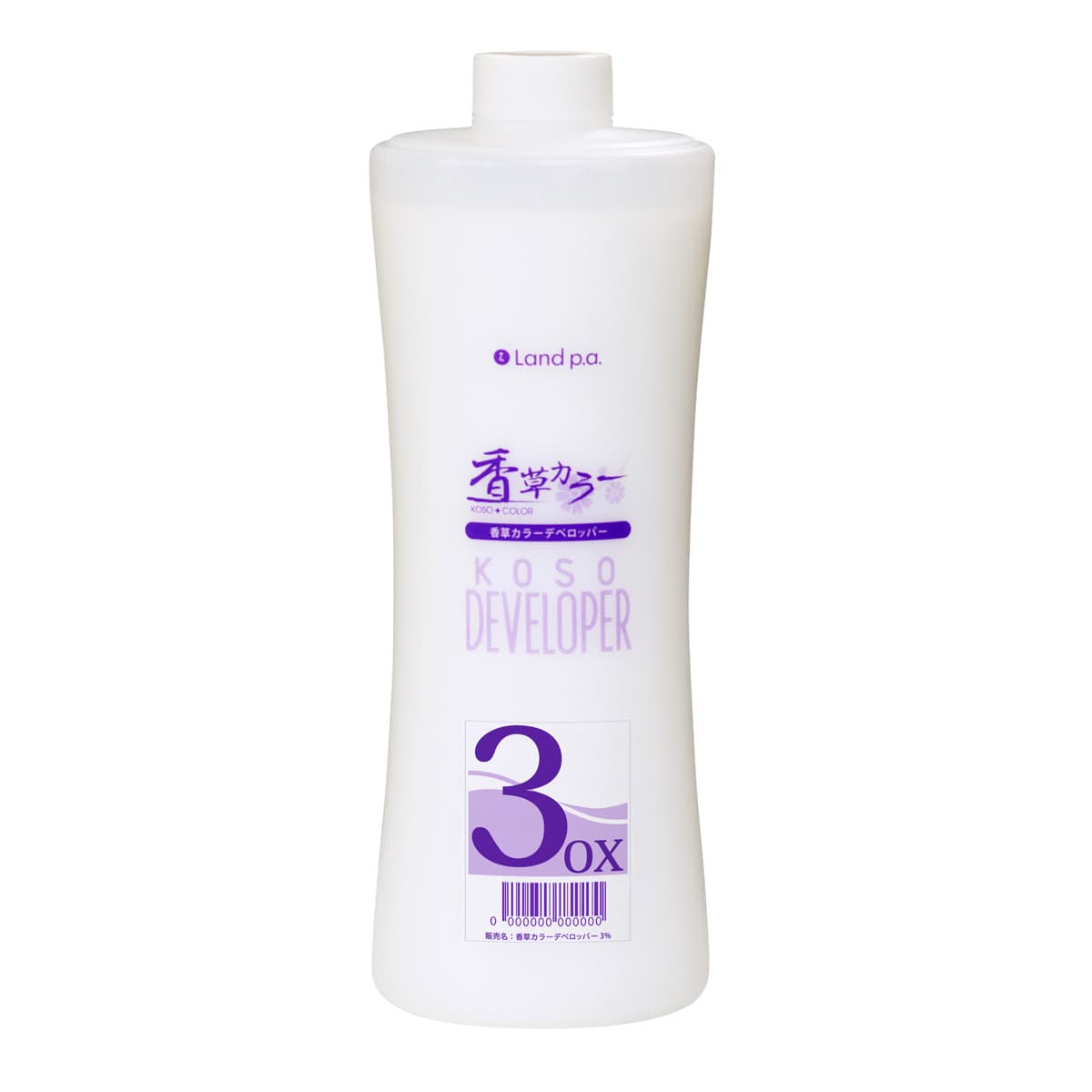 香草カラー デベロッパー 3％ 1000ml【医薬部外品】 1