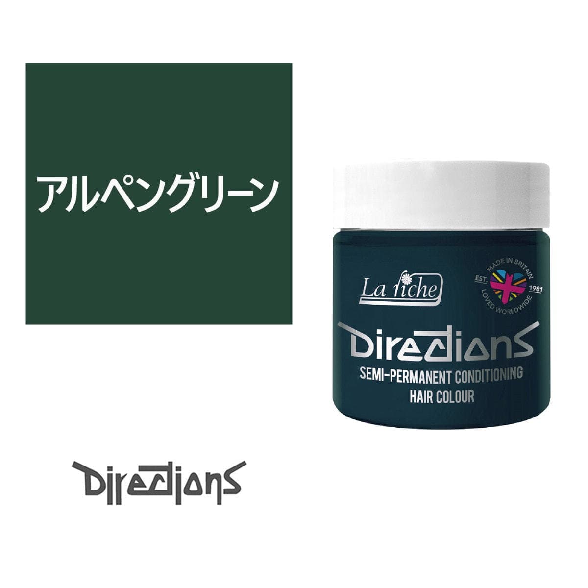 ディレクションカラー 100ml＜アルペングリーン＞ 1