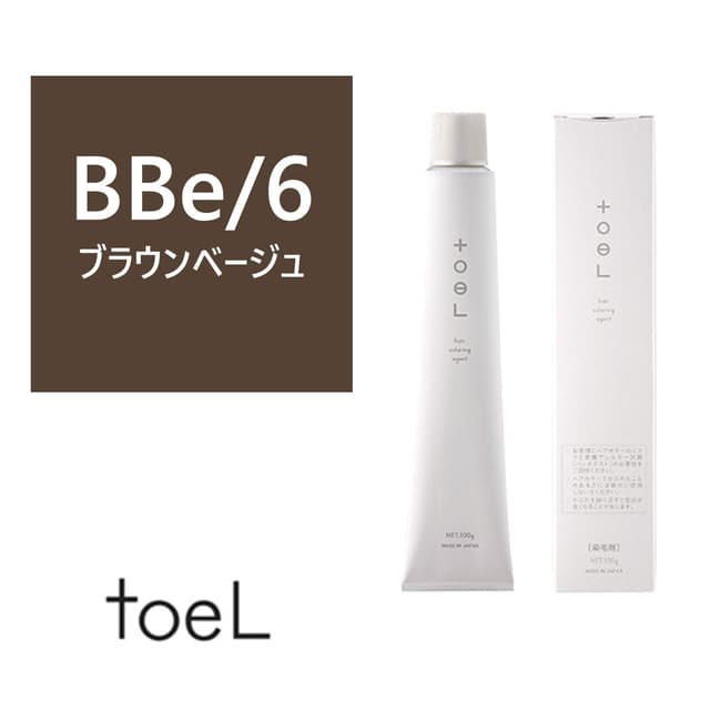 トエルカラー BBe/6(ブラウンベージュ6)100g《ファッションカラー》【医薬部外品】 1
