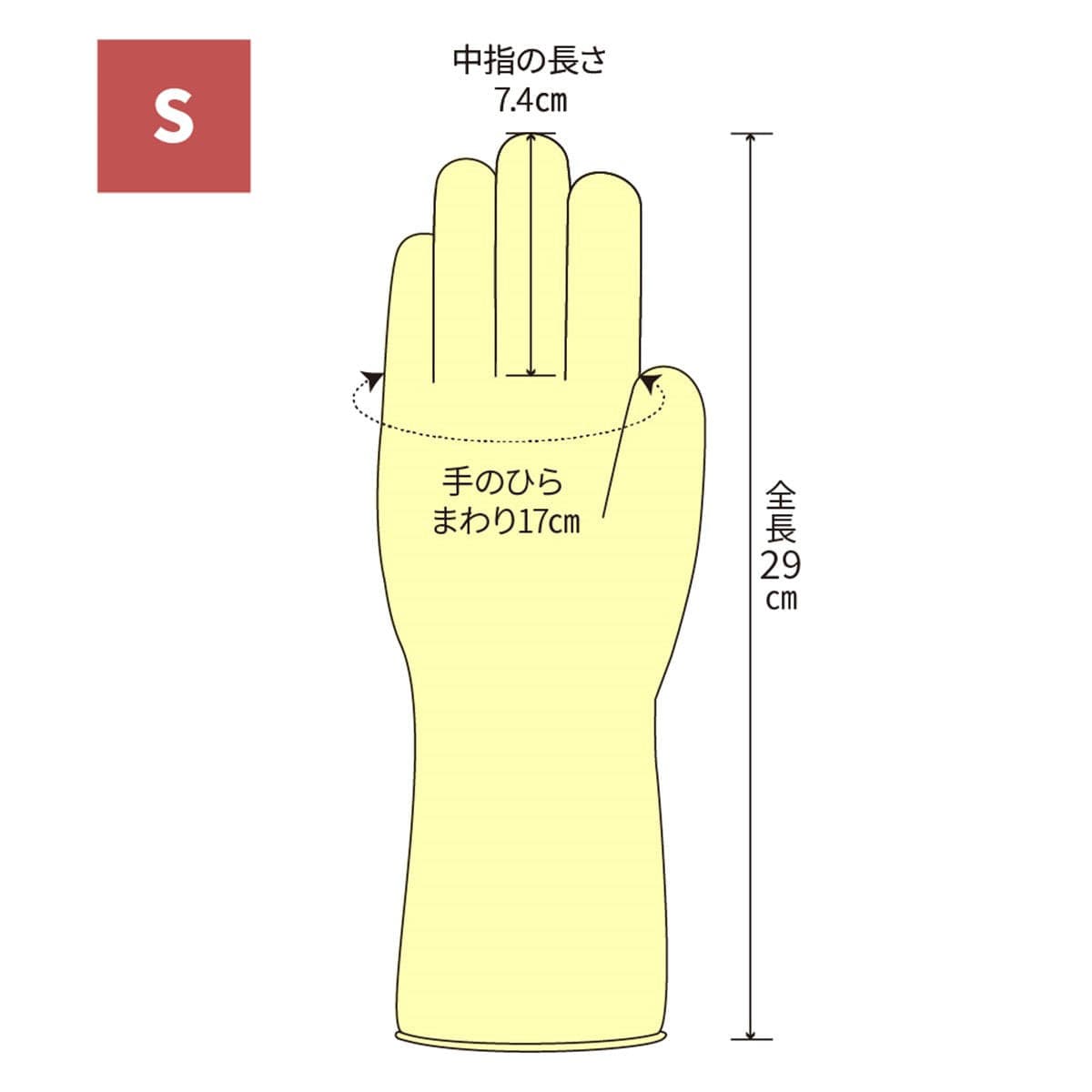 オカモト ナチュラルグローブ S(50枚) 2