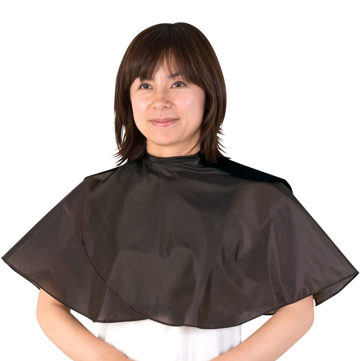 エクセル No.1017コンパクトサイズバックシャンプークロス ブラウン 1