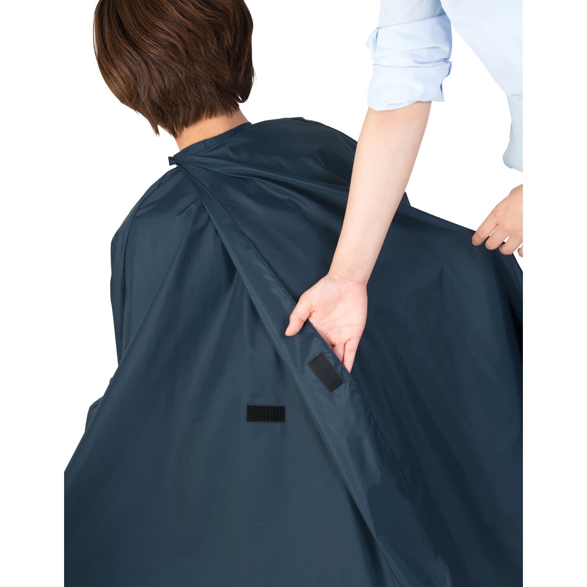エクセル No.7095ワイドヘアダイドレス ネイビー 2
