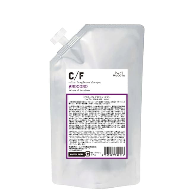 CF カラーフレグランスシャンプー パープル 500ml(レフィル)  1