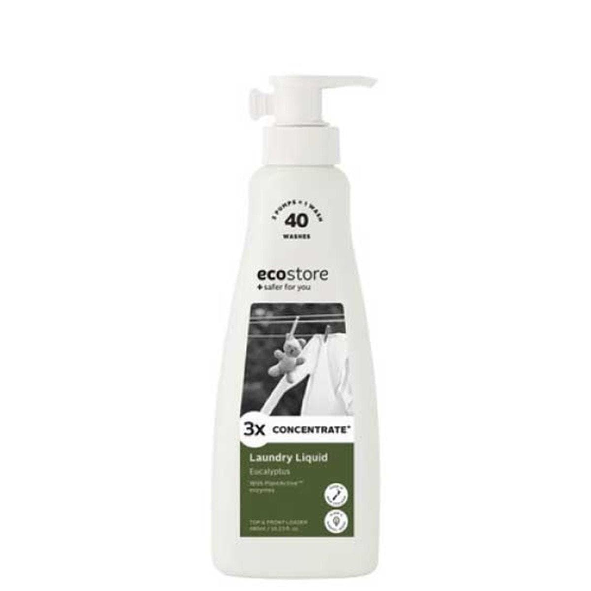 eco store(エコストア) ランドリーコンセントレート(濃縮タイプ) ユーカリ 480ml 1