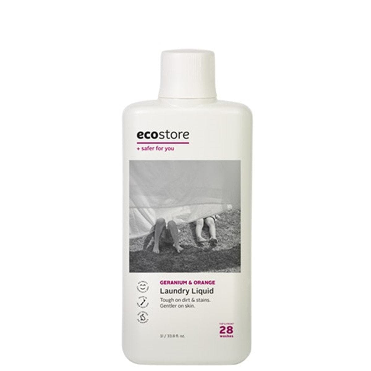 eco store(エコストア) ランドリーリキッド ゼラニウム＆オレンジ 1000ml 1