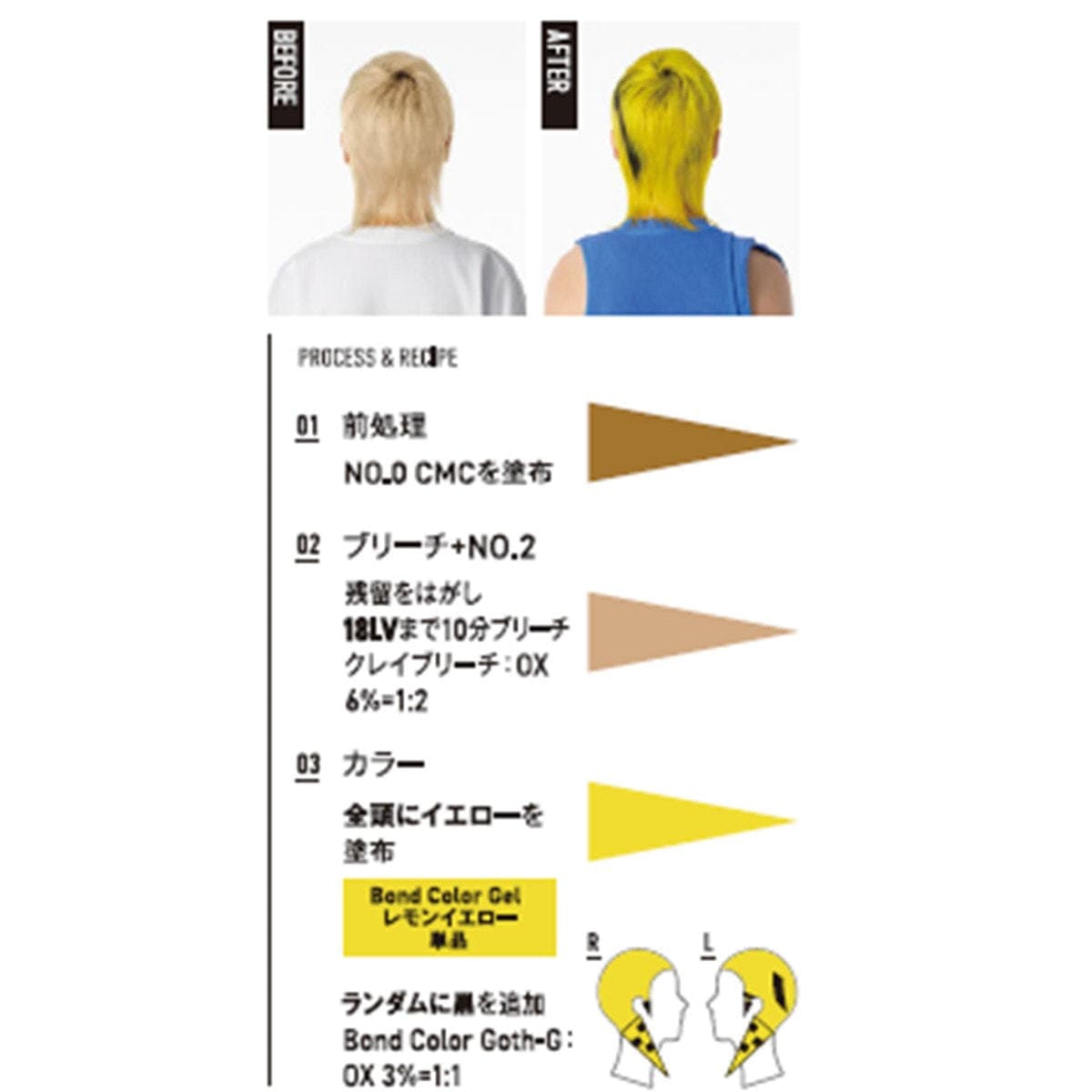 ファイバープレックス ボンドカラージェル レモンイエロー 250g 2