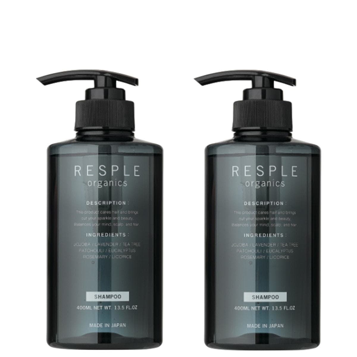 レスプル オーガニクス リラクシングシャンプー 400ml×2本 1