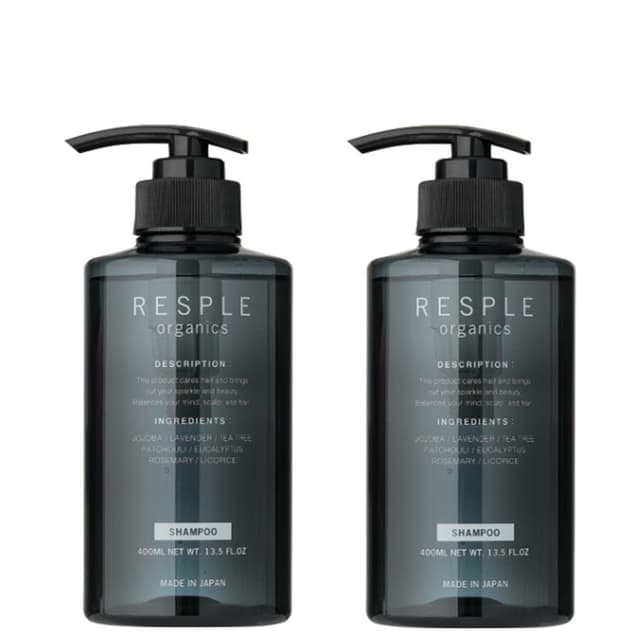 レスプル オーガニクス リラクシングシャンプー 400ml×2本 1