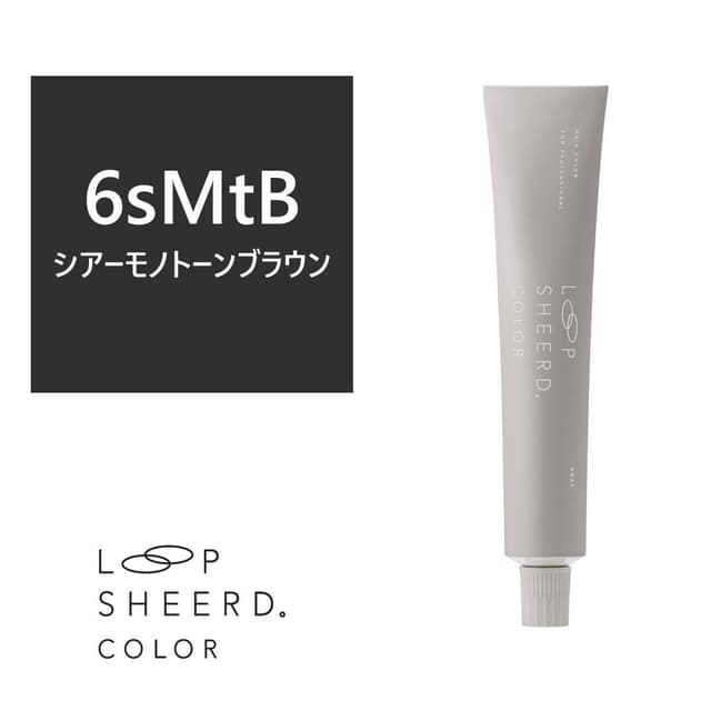 アジュバン ループシアードカラー 6sMtB≪グレイカラー≫80g【医薬部外品】 1