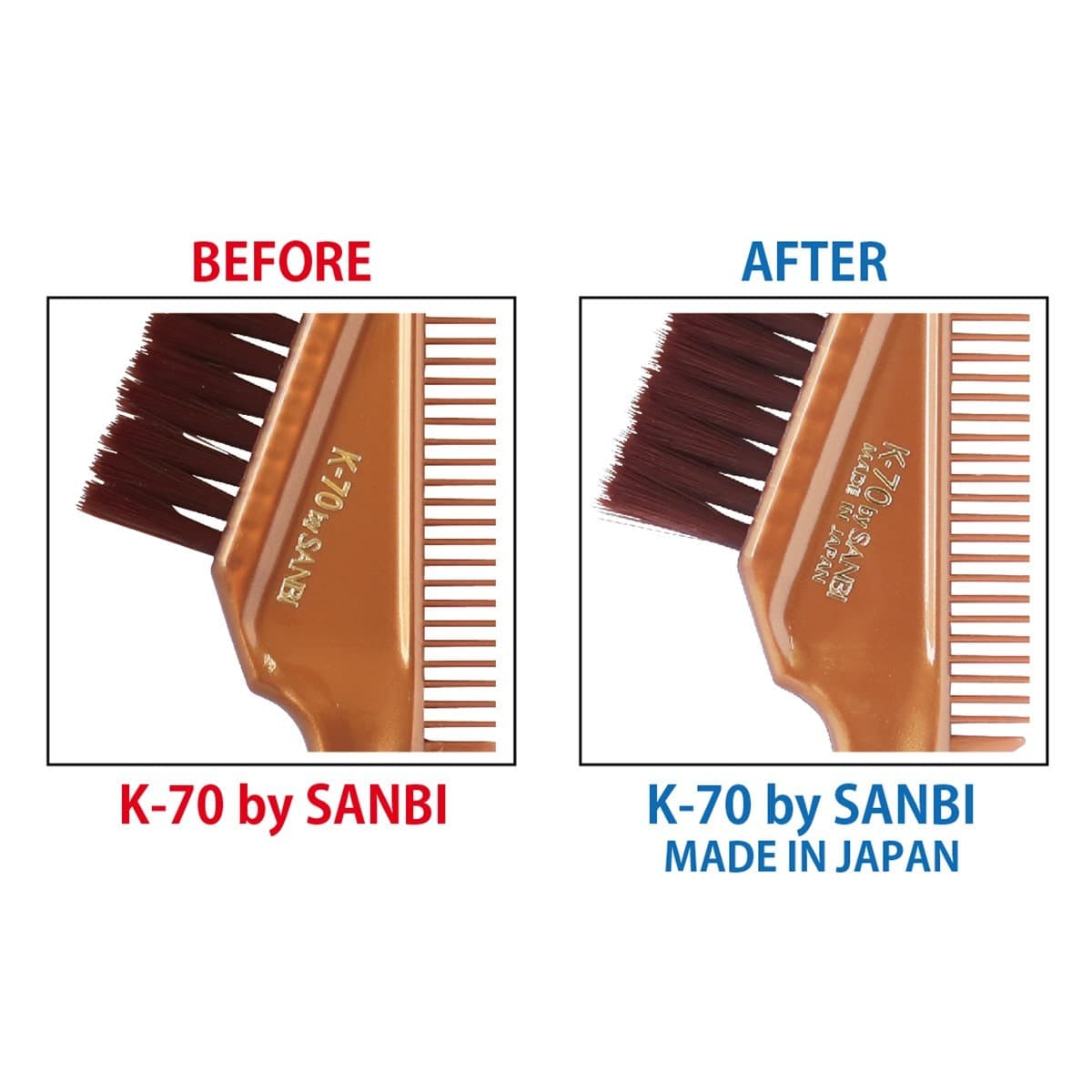 ヘアダイブラシK-70 WH ホワイト 4