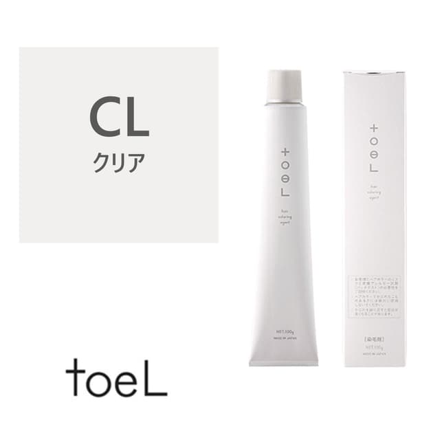 トエルカラー CL(クリア)100g《ファッションカラー》【医薬部外品】 1