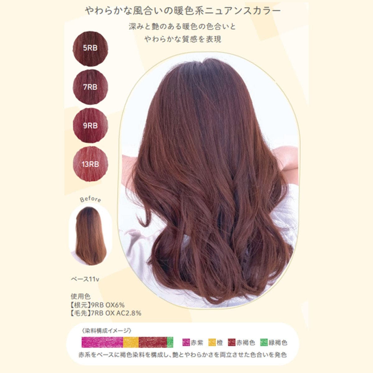 メイリー クロス 5RB 90g《ファッションカラー》【医薬部外品】 2