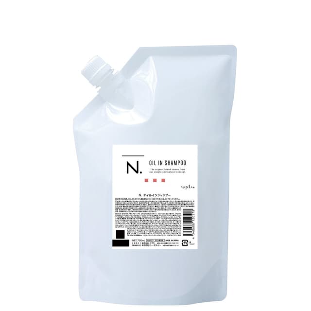 N.(エヌドット) オイルインシャンプー 750ml レフィル 1