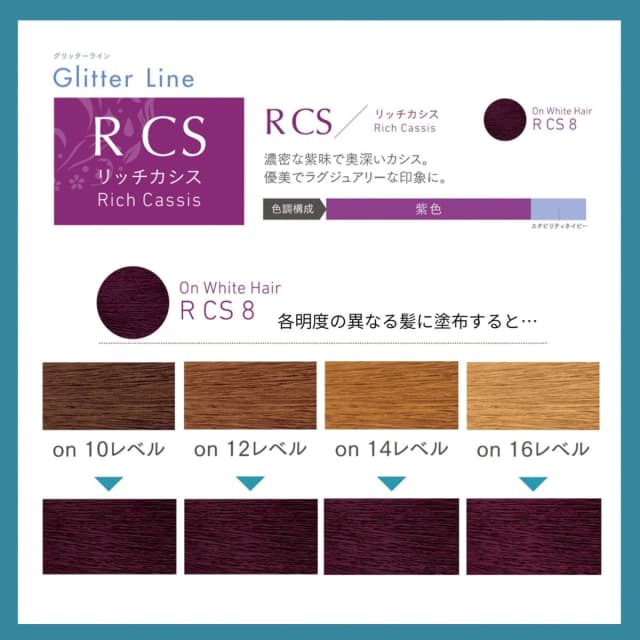 プロステップ ルミシャス R CS 8(リッチカシス) 80g【医薬部外品】 3