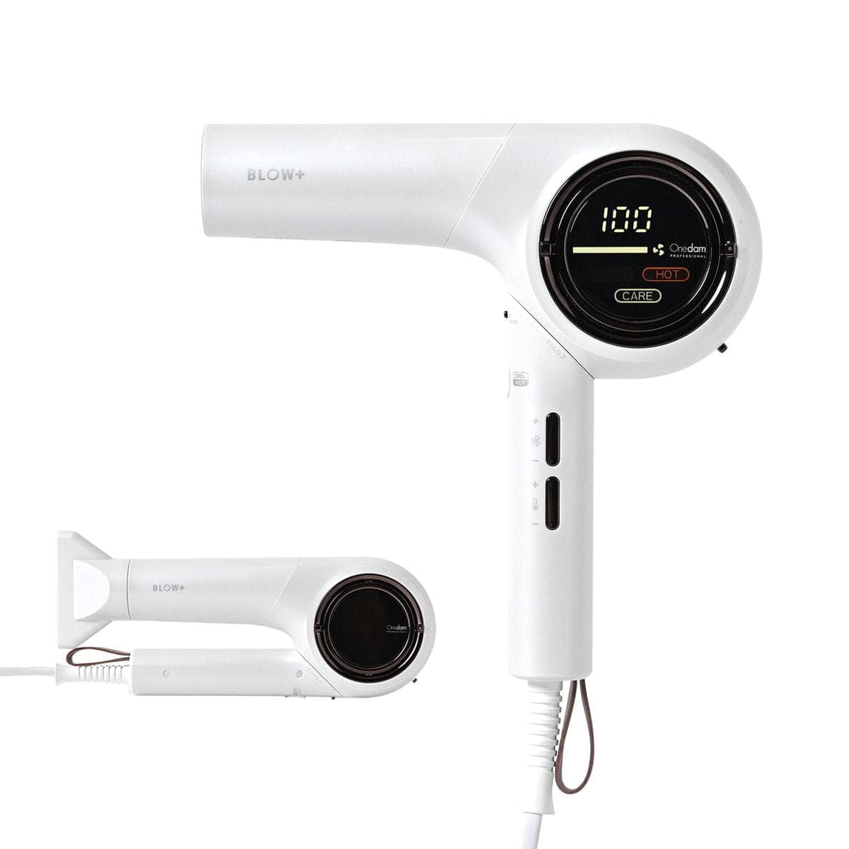 ワンダム プラズマケア ヘアドライヤー BLOW+（ブロープラス）ABD-702FWH ホワイト （1200W）  1