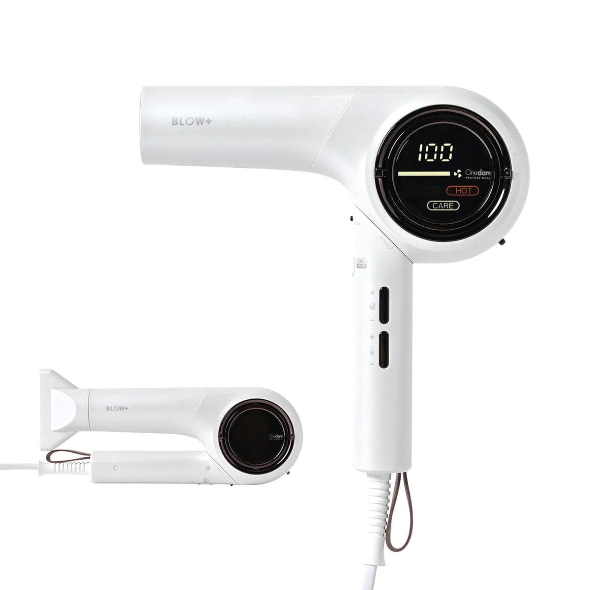 ワンダム プラズマケア ヘアドライヤー BLOW+（ブロープラス）ABD-702FWH ホワイト （1200W）  1