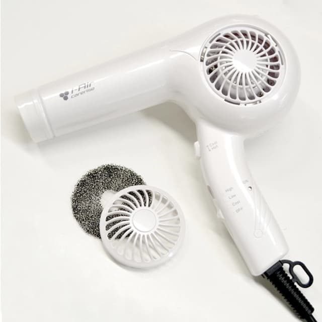 アイエアー ケアライズ ヘアドライヤーTF-1408 パールホワイト（750W） 6