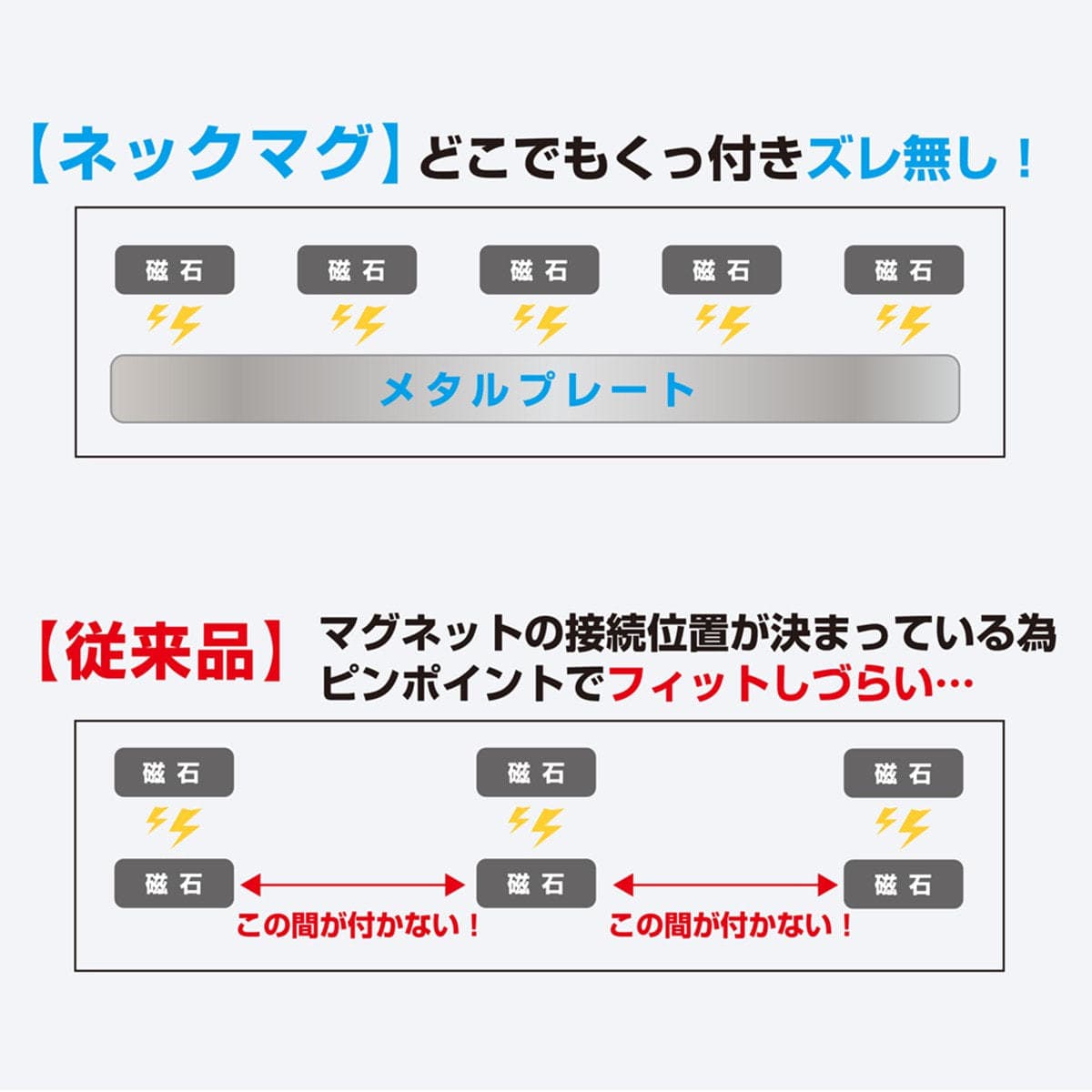 ネックマグ　グレー 6