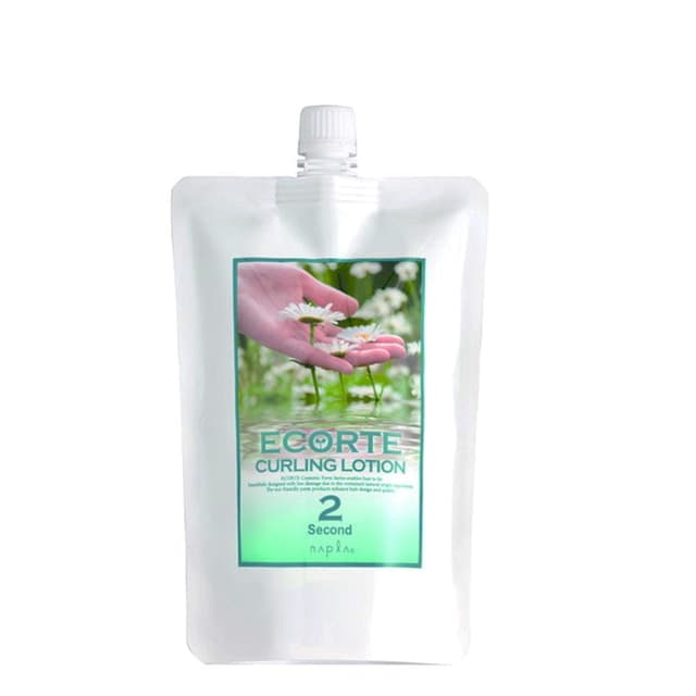 エコルテ カーリングローション 2剤 500ml (ブロム酸) 1