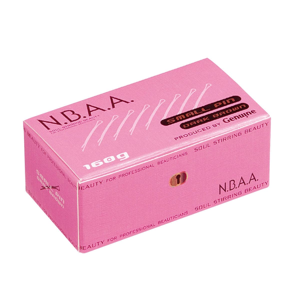 N.B.A.A. スモールピン ダークブラウン 160g（NB-P02） 1