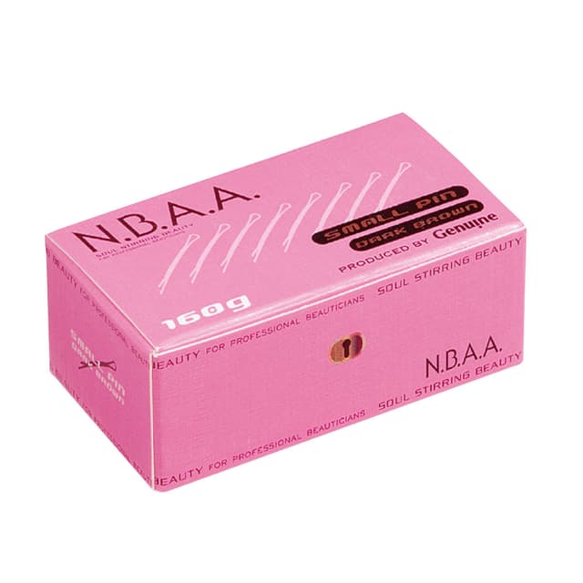 N.B.A.A. スモールピン ダークブラウン 160g（NB-P02） 1