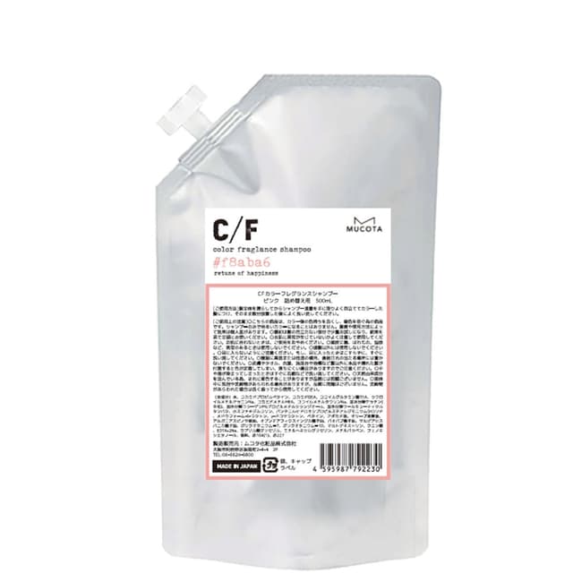 CF カラーフレグランスシャンプー ピンク 500ml(レフィル)  1