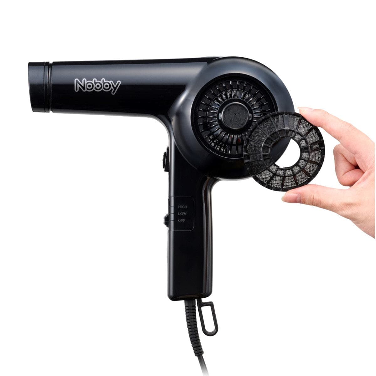 ノビー NB1906-K ヘアードライヤー(1200W)ブラック 6