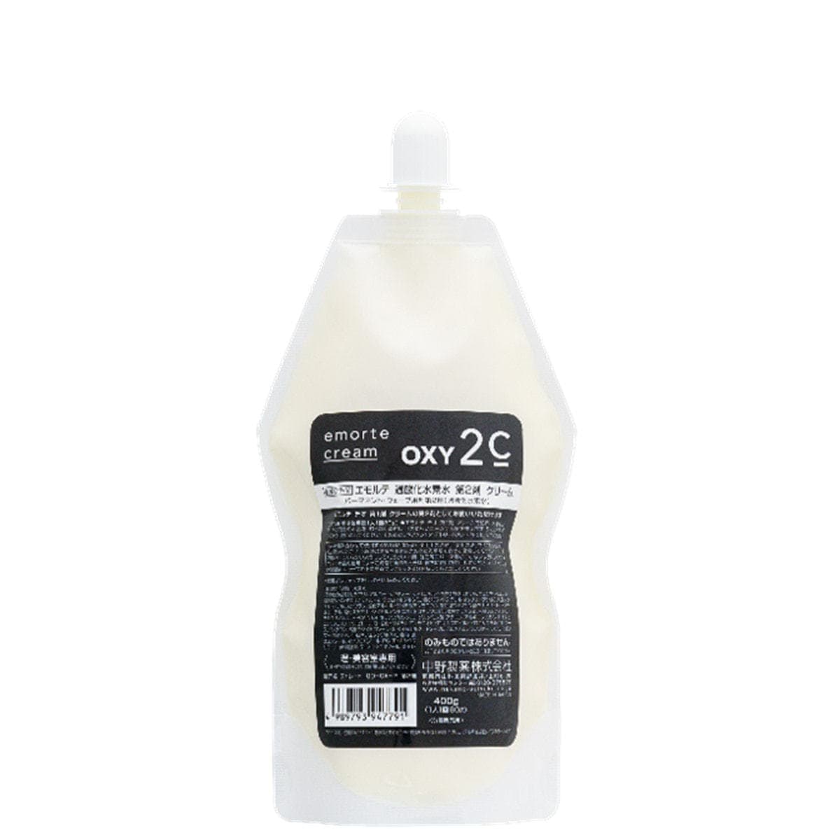 エモルテ クリーム 2剤 400g (OX)【医薬部外品】 1