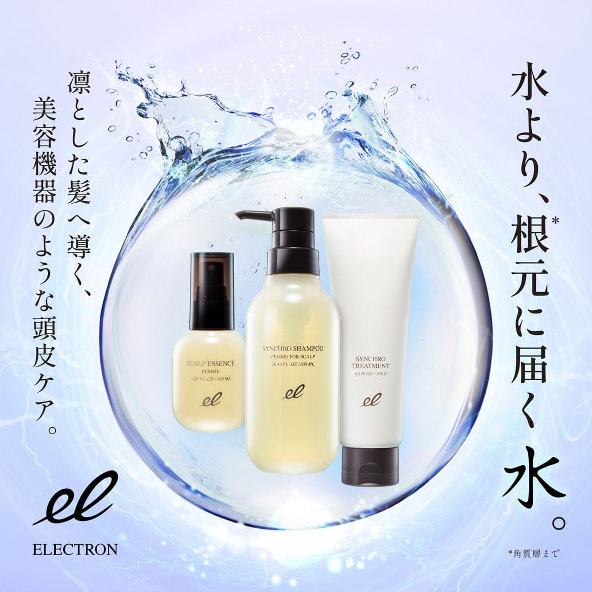 エレクトロン コスメティクス シンクロトリートメント(ヘアトリートメント) 180g 3