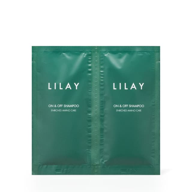 LILAY オンアンドオフ シャンプー 10ml×2(パウチ) 1