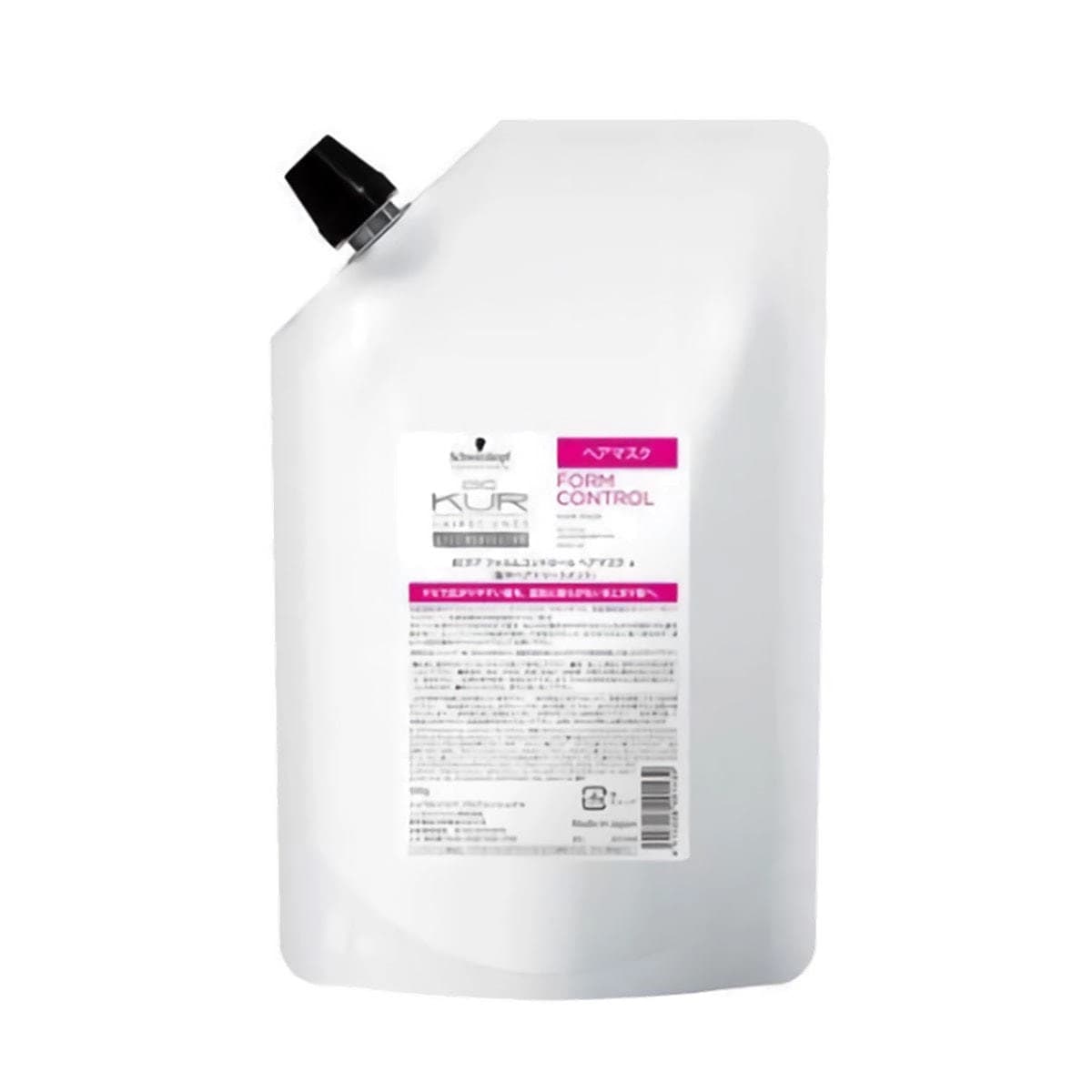 BCクア フォルムコントロール ヘアマスク 500g レフィル 1