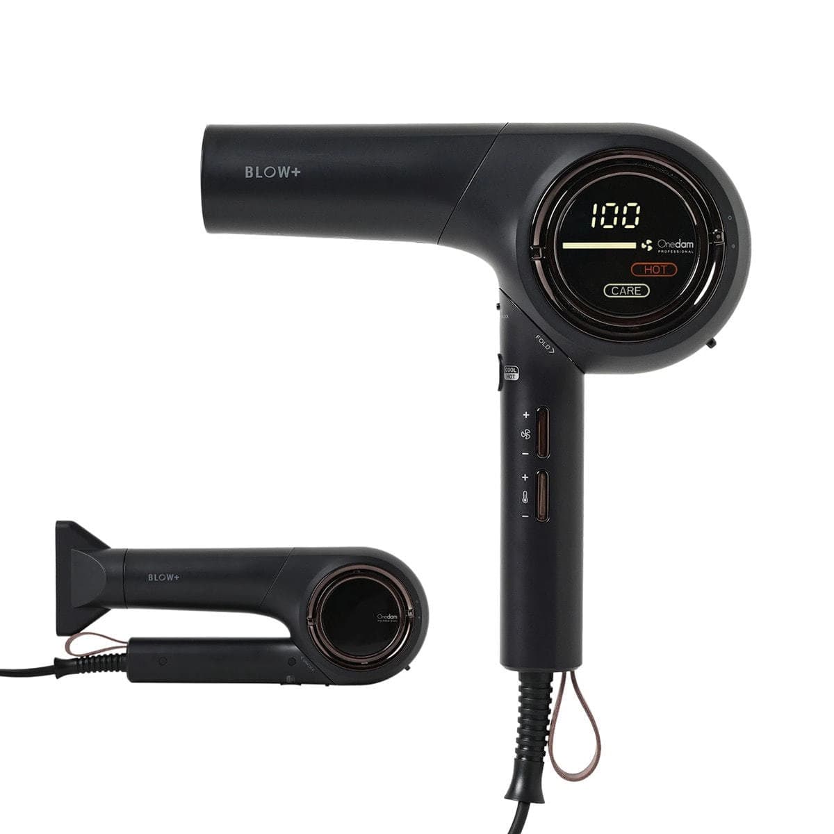 ワンダム プラズマケア ヘアドライヤー BLOW+（ブロープラス）ABD-702FBK ブラック（1200W）  1
