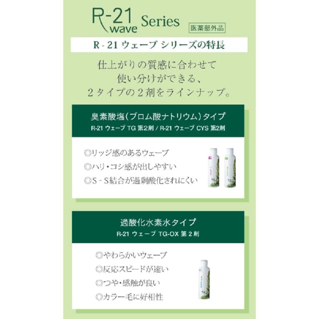 R-21 ウェーブ CYS 第2剤 400ml (ブロム酸)【医薬部外品】 2