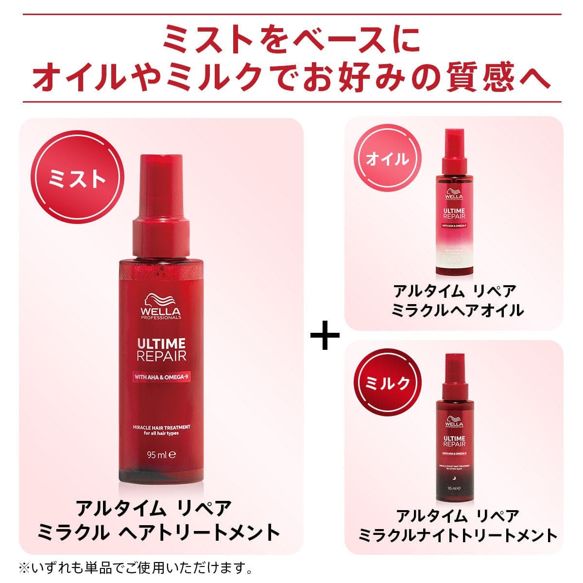 アルタイムリペア ミラクルヘアトリートメント 95ml(ミストタイプ) 6