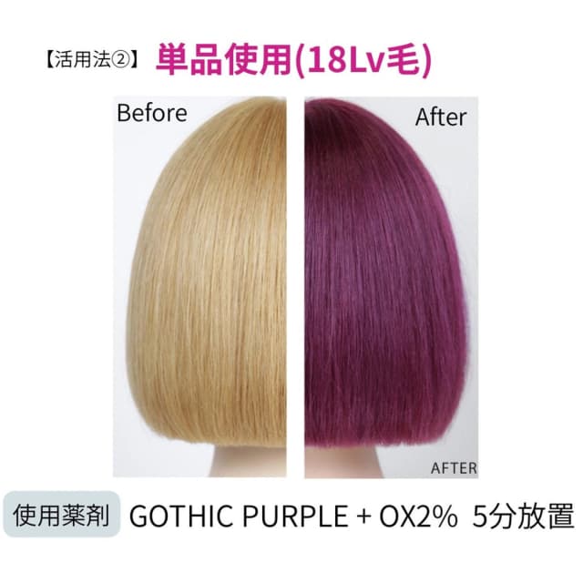 イロジカケ G PU(ゴシックパープル)(ファッションカラー) 80g【医薬部外品】 4