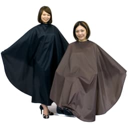 エクセル NO.4325 ロングandワイドヘアダイクロス（袖無） ブラック 1