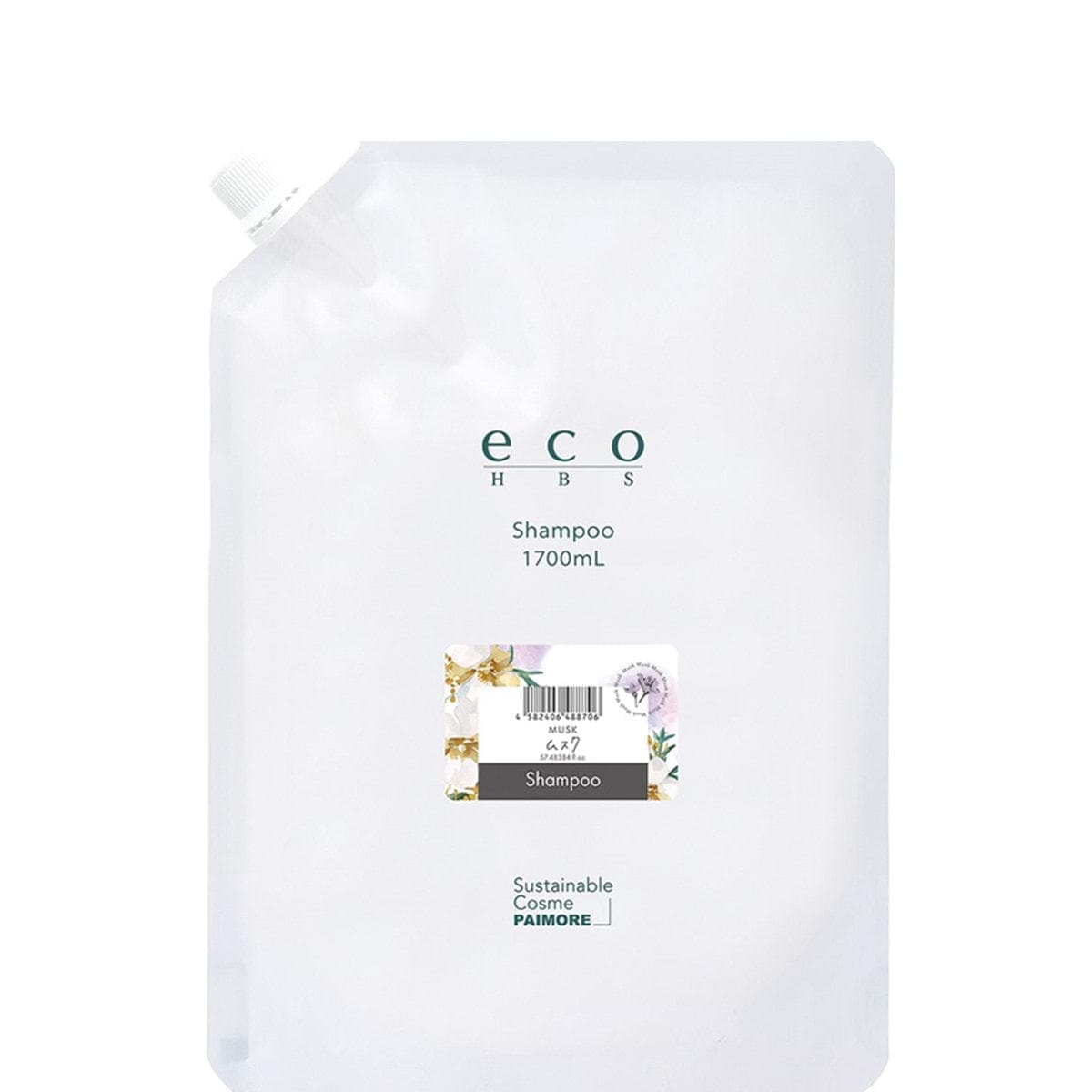 eco HBS (エコエイチビーエス) シャンプー（ムスク） 1700ml 1