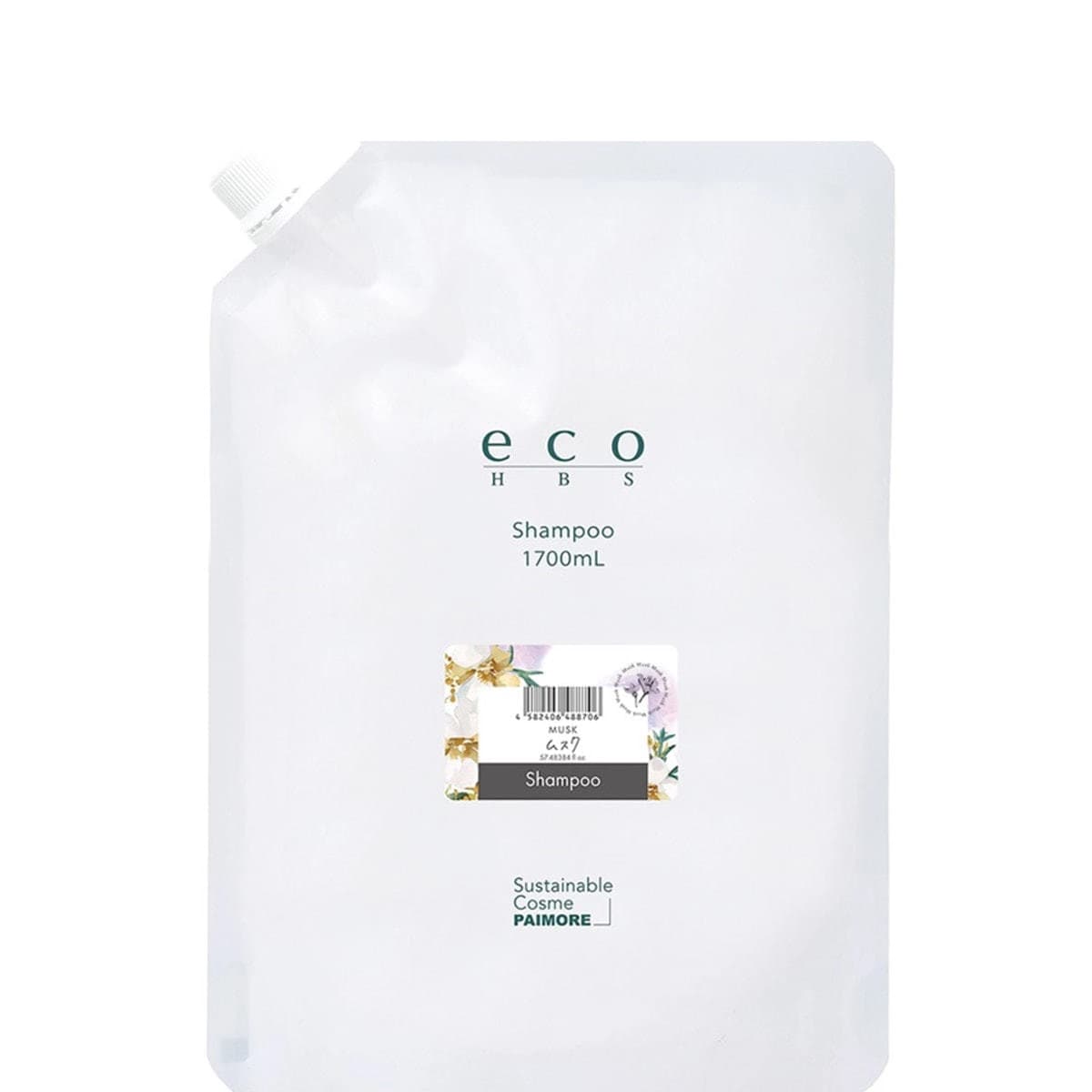 eco HBS (エコエイチビーエス) シャンプー（ムスク） 1700ml 1