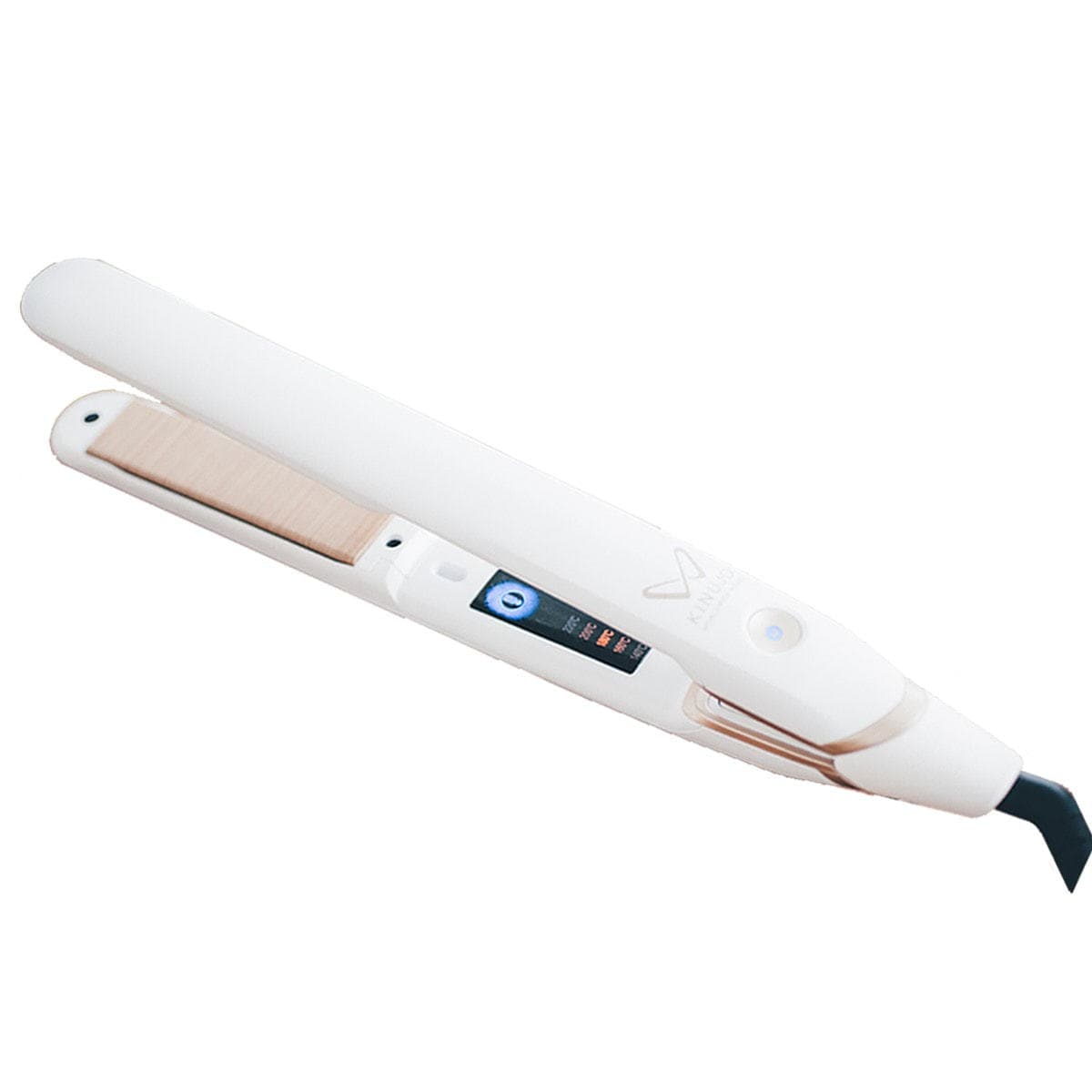 KINUJO ストレートヘアアイロン Wワールドワイドモデル(ホワイト)DS200≪国内・海外兼用≫ 1