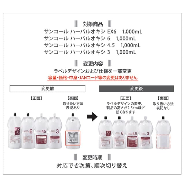 サンコール ハーバルオキシ 6% 1000ml【医薬部外品】 2