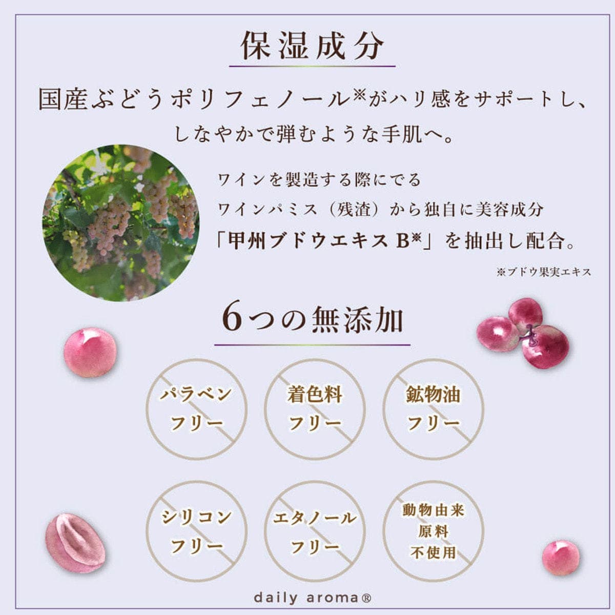 デイリーアロマジャパン 富士山ぶどう 巨峰ハンドクリーム DA 20ｇ 4