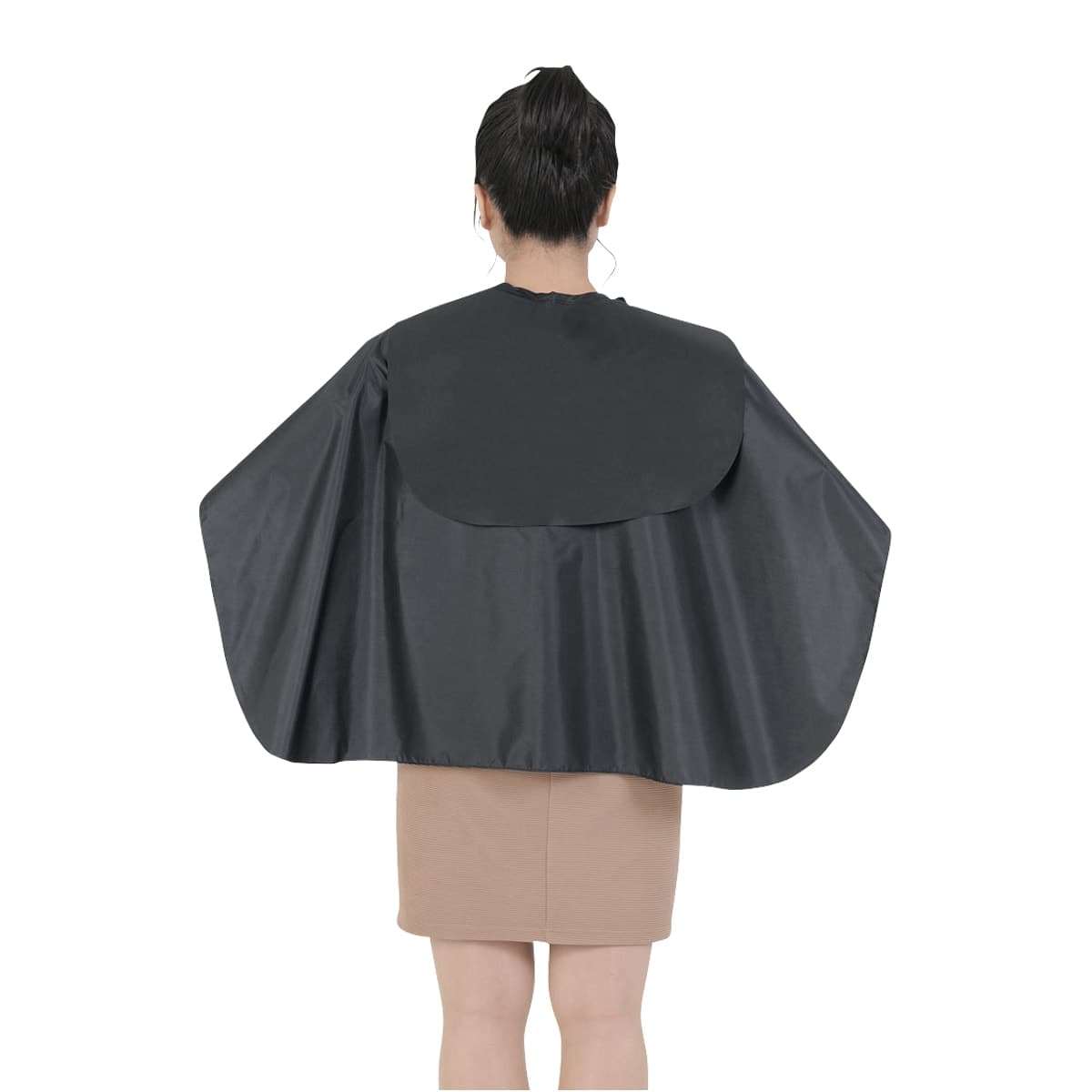 エクセル No.1018 ラージネックバックシャンプークロス ブラック 1