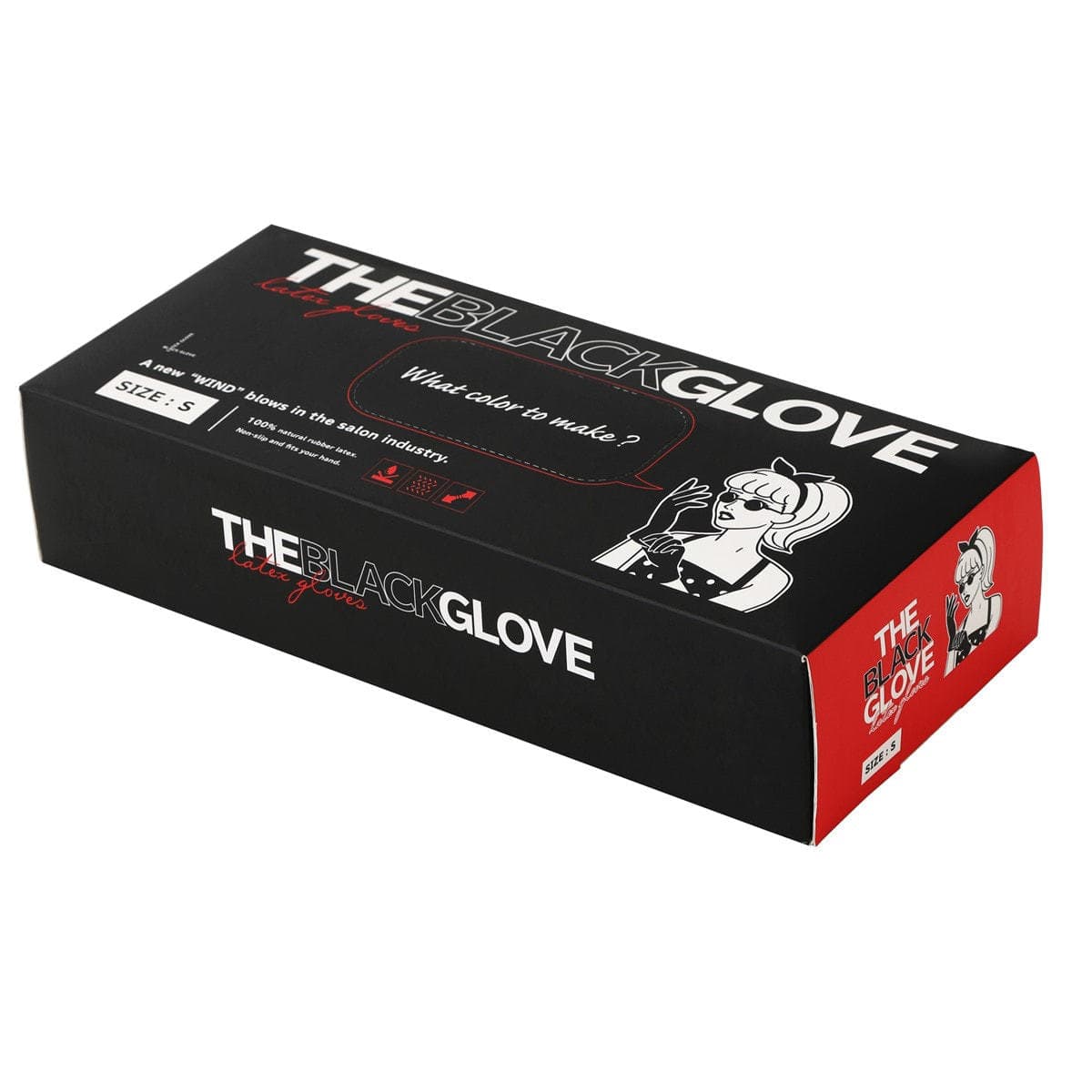 THE BLACK GLOVE(ブラックグローブ) 50枚入 Sサイズ 1