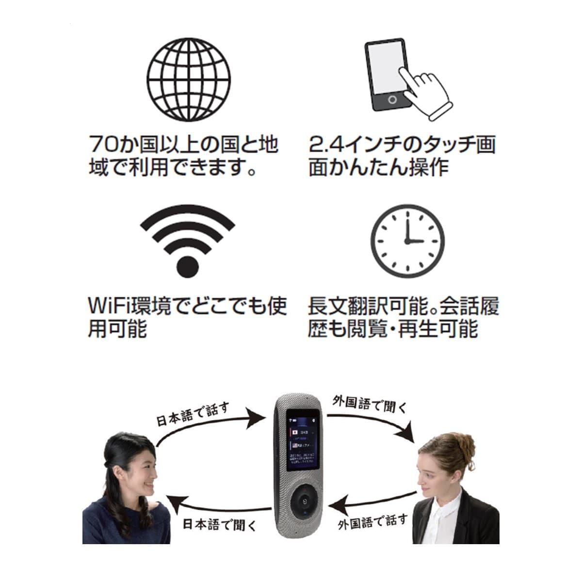翻訳機 We Talk 3