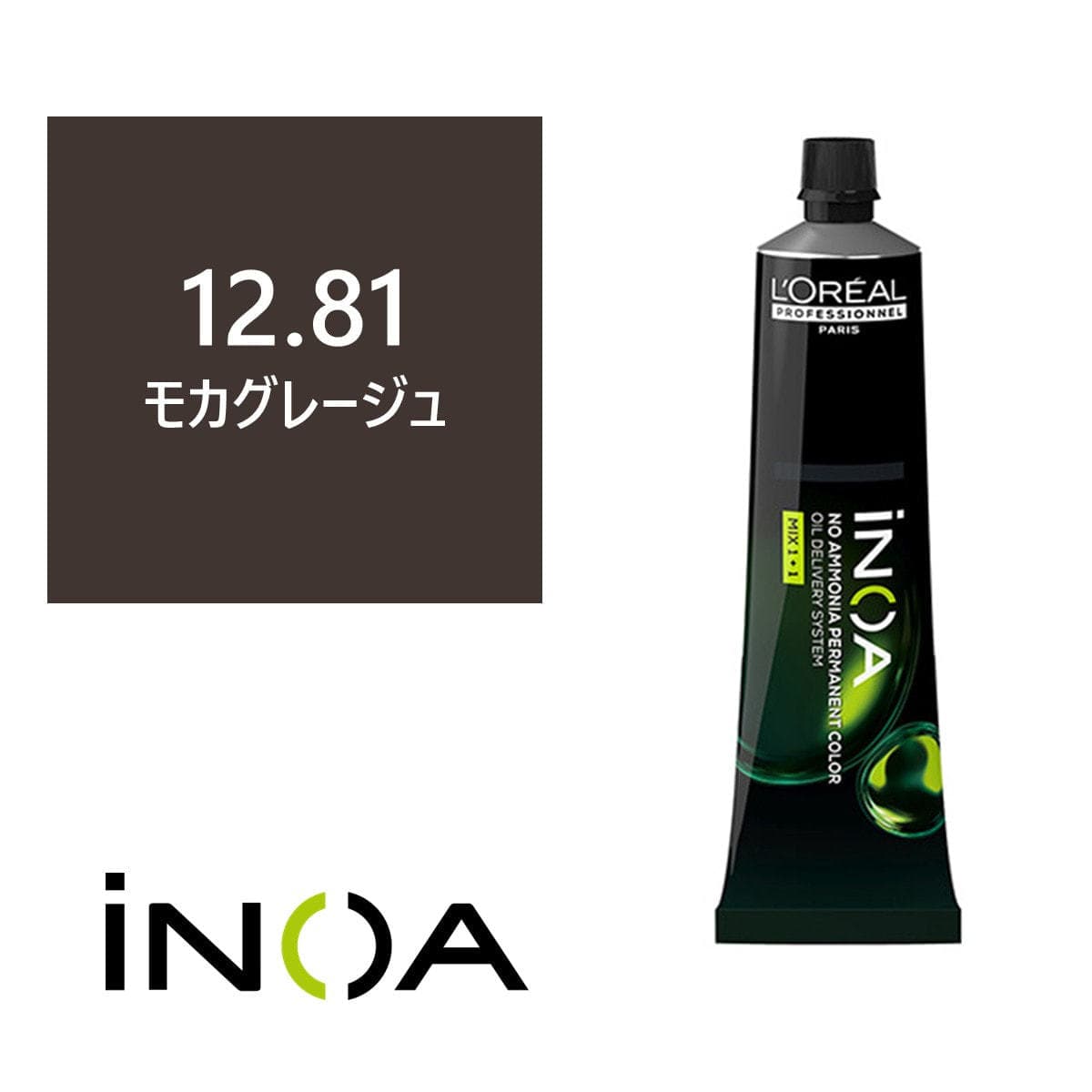 イノアカラー 12.81(モカグレージュ) 60g 【医薬部外品】 1
