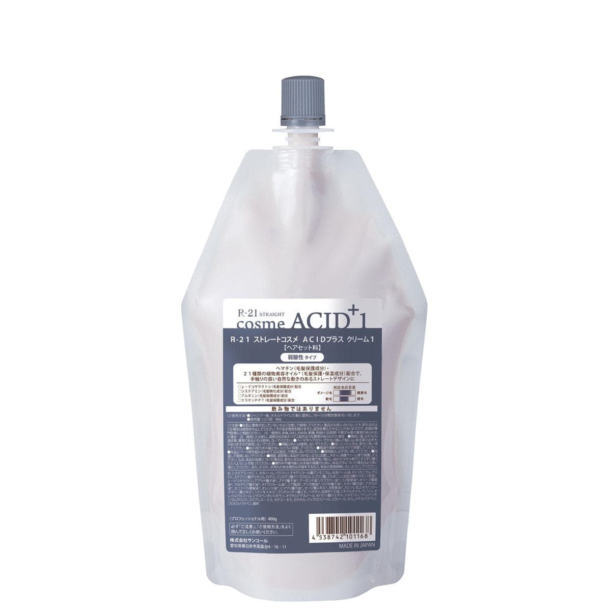 R-21 ストレートコスメ ACID プラスクリームN 1 400g 1