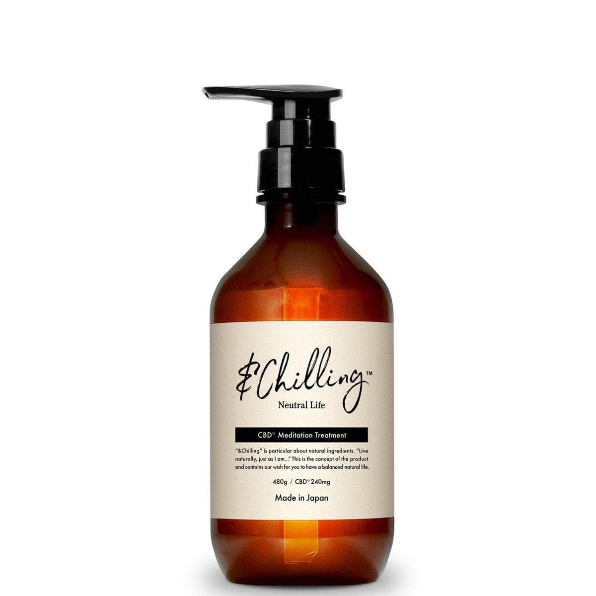 &Chilling CBD メディテーショントリートメント 480g 1