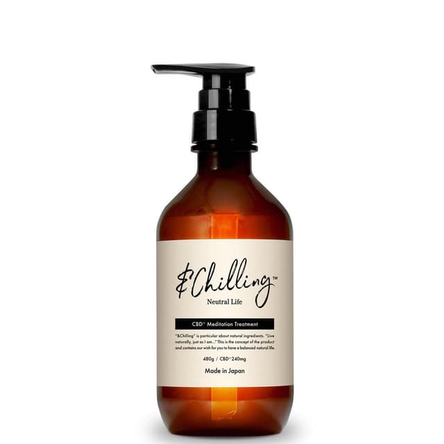 &Chilling CBD メディテーショントリートメント 480g 1