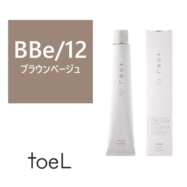 トエルカラー BBe/12(ブラウンベージュ12)100g《ファッションカラー》【医薬部外品】 1